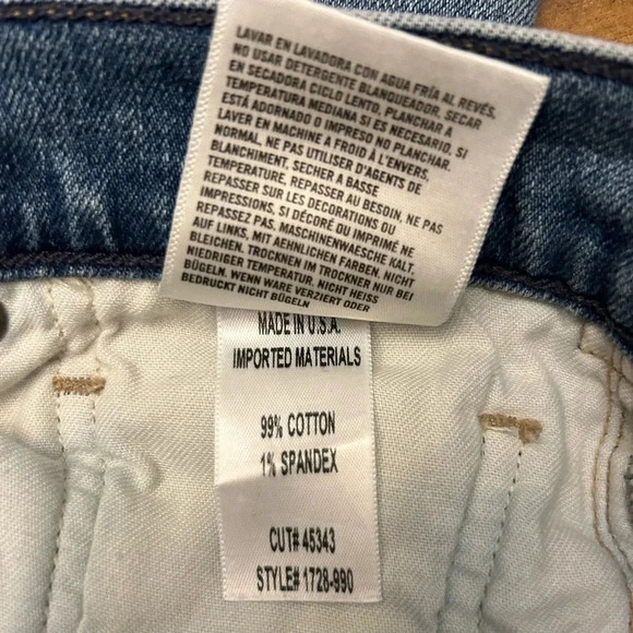 Citizens of Humanity COH Olivia High Rise Slim Ankle Backroad Denim Size 28 - Picture 13 of 14